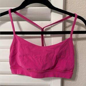 lululemon athletica Pink Strappy Sports Bra
